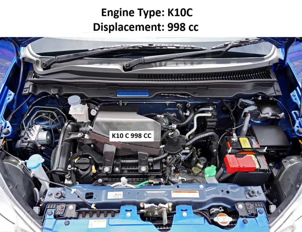 Alto K10 998 CC engine