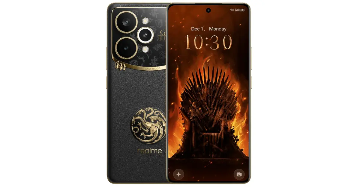 realme 15 pro game of thrones